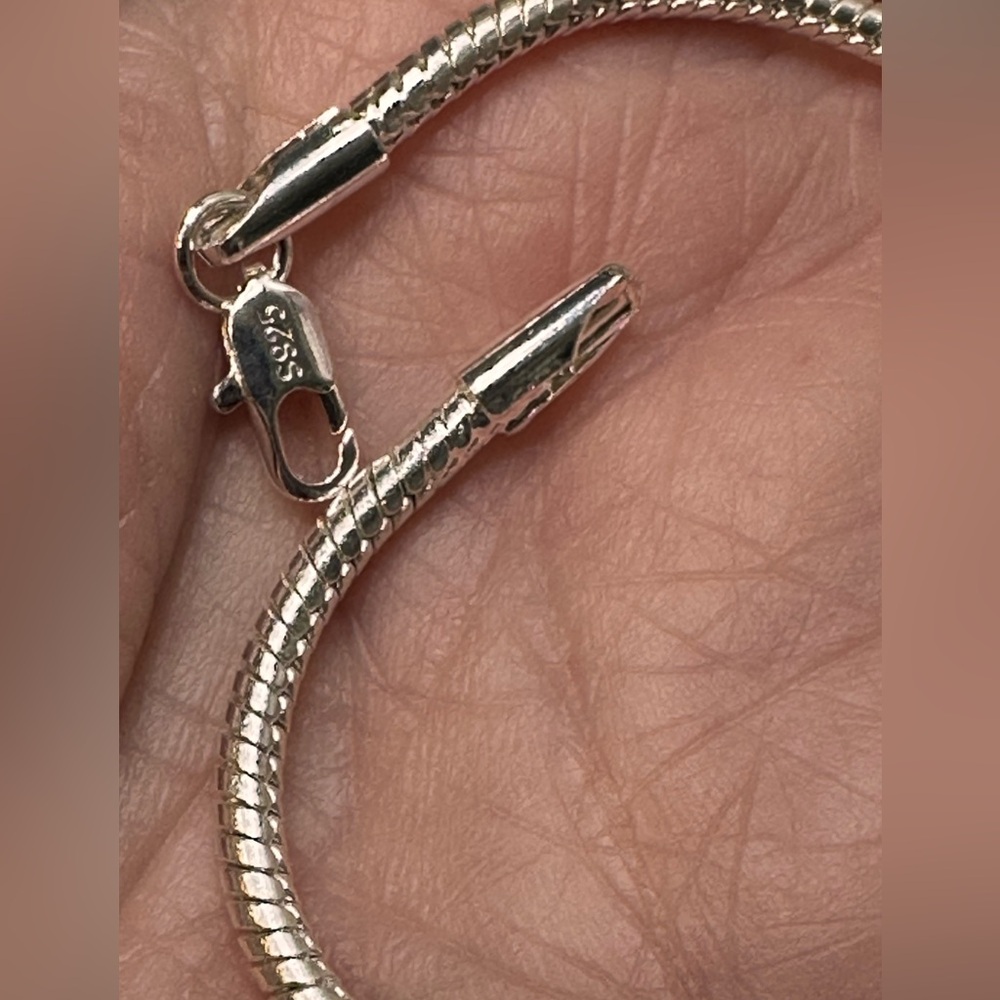 Silver 925 snake chain Bracelet